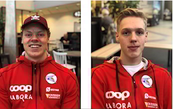 Magnus og Vegard representerer Bodø i NM i helga